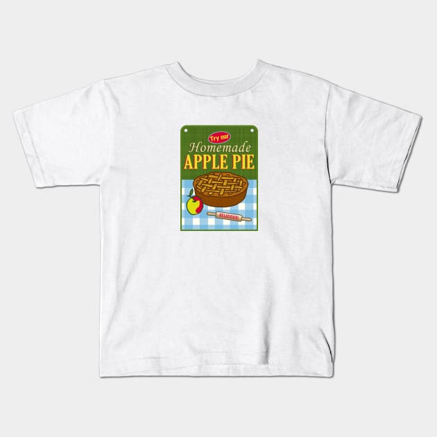 Apple Pie Kids T-Shirt by AdrianaStore